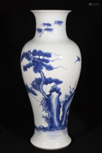 A Porcelain Blue&White Vase