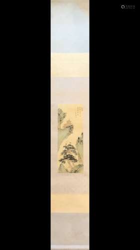 A Chinese Painting Of Tree&Crane, Pu Ru Mark