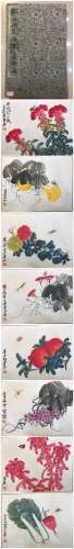 A Chinese Painting Book, Qi Baishi Mark