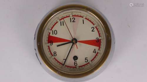 Horloge de sous marin soviétique en métal, cadran 