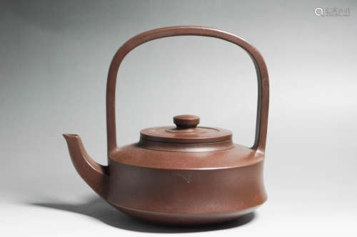 Chinese Zisha Pot Gu Jingzhou