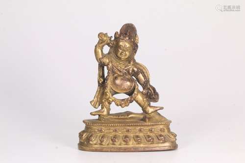 A Gilt Bronze Buddha Ornament