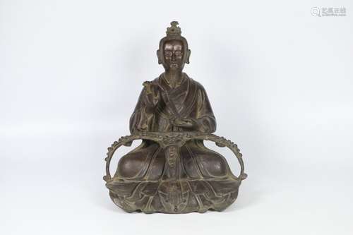 A Bronze Buddha Statue