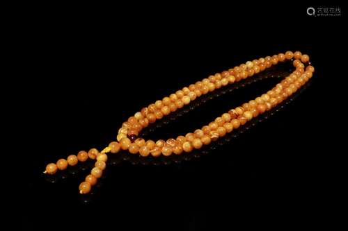 An Amber Rosary