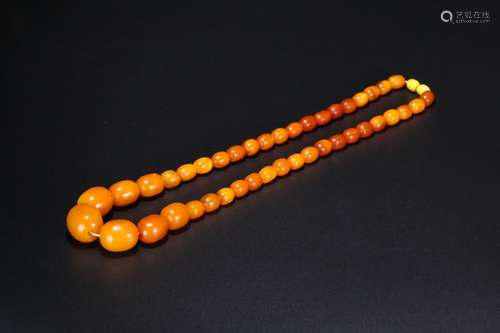 An Amber Necklace