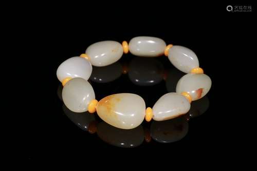 A Hetian Jade Bracelet