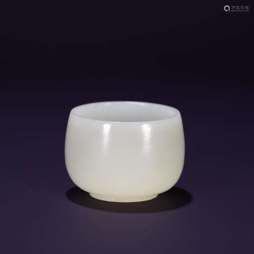 A Hetian Jade Cup