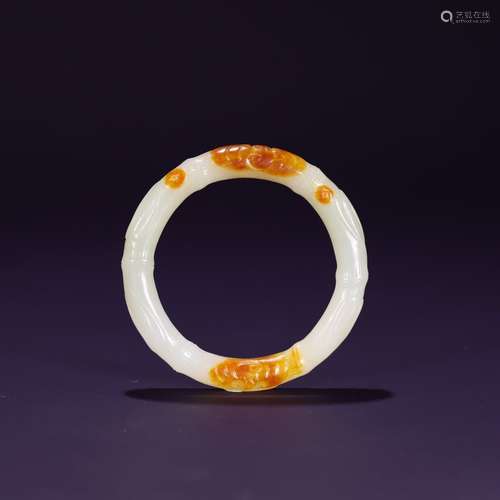 A Hetian Jade Bangle