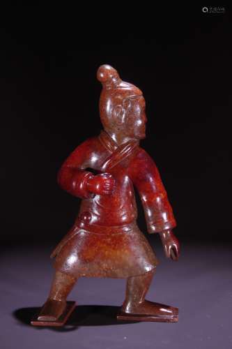 A Jade Figure Ornament