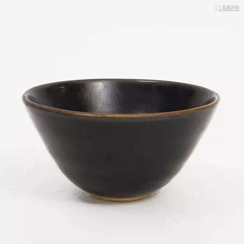 A Black-glazed Jizhou Kiln Bowl, Song Dynasty