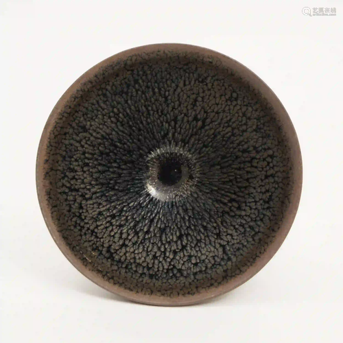 A Jian-kiln Oil Spot Hazel Bowl, Song Dynasty