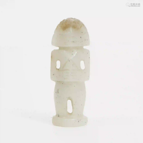 A Piece of Jade Figure, ancient period