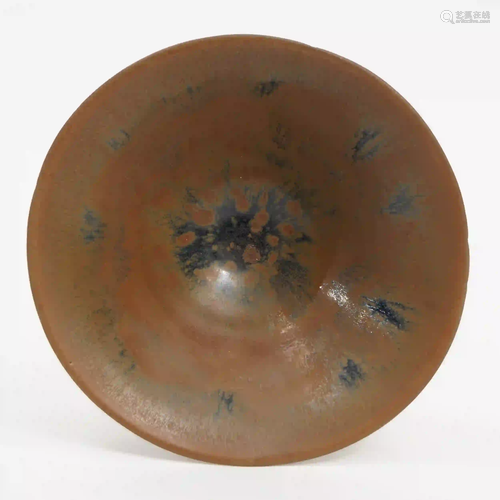 A Jian-kiln Bowl with Persimmon-colored Glaze, Song