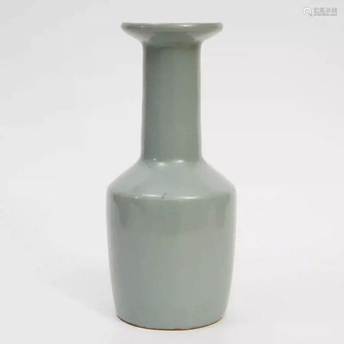 A Longquan Celadon Bottle, Song Dynasty