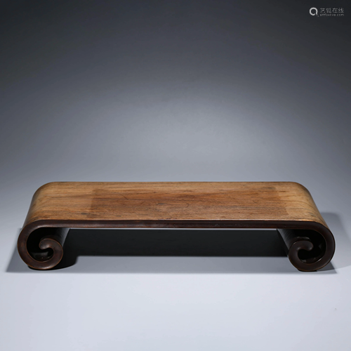 A CHINESE ROSEWOOD STAND