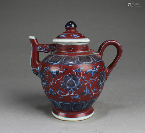 Chinese Porcelain Teapot