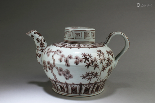 Chinese Porcelain Teapot