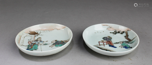 Two Porcelain Plates