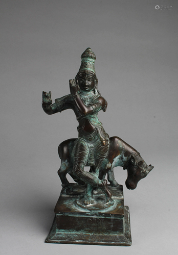 A Bronze Hindu Statue