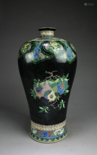 Chinese Porcelain Meiping Vase