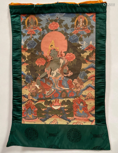 A Tibetan Thangka