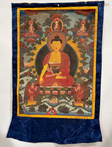 A Tibetan Thangka