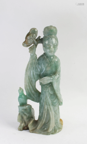 Chinese Jade Statue