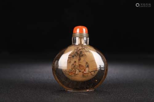 A Crystal Snuff Bottle