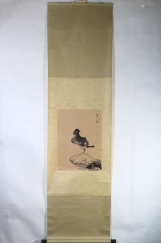A Chinese Painting Of Bird, Bada Shanren Mark