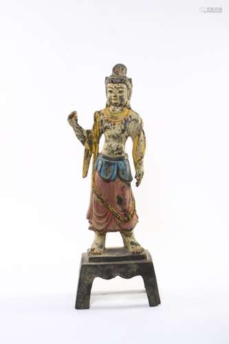 A Bronze Buddha Statue