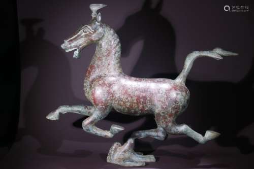 A Bronze Ware Horse Shaped Ornament