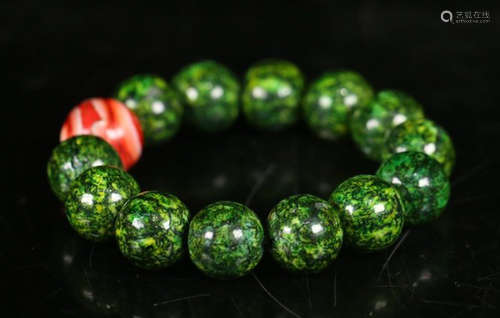 QIUJIAO STRING BRACELET WITH 13 BEADS