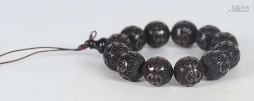 CHENXIANG WOOD STRING BRACELET