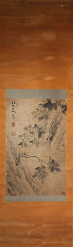 Ink Painting Eight Immortal Paper Texture古代水墨画
八大山人
纸本立轴