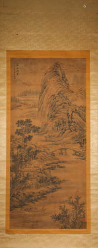Ink Painting from ZhaoYong Silk Edition古代水墨画
赵庸、山水画
绢本立轴