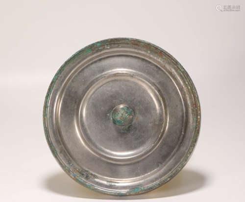 Bronze Single Circle Mirror from Han漢代青銅單圈鏡