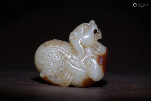 Hetian Jade Carving - Pixiu