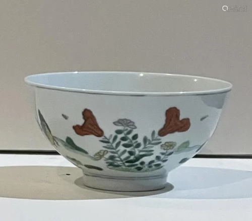 Ming Dynasty Doucai Porcelain Bowl