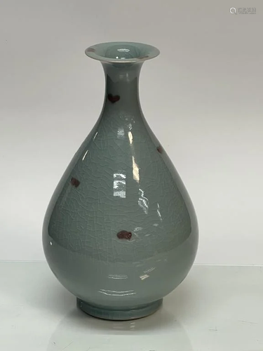 Korean Celadon Porcelain Vase