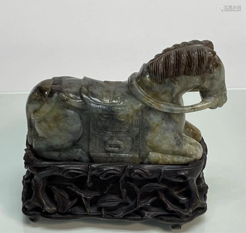 Jade Carved Horse