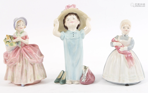 ROYAL DOULTON FIGURINES - LOT OF 3