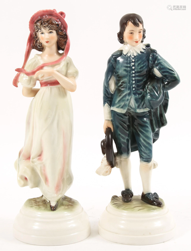 W. GOEBEL PINKIE AND BLUEBOY PORCELAIN FIGURINES