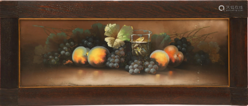 PASTEL STILL LIFE WITH FRUIT
