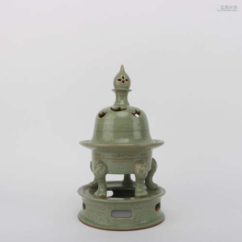 A Yue Kiln Porcelain Incense Burner