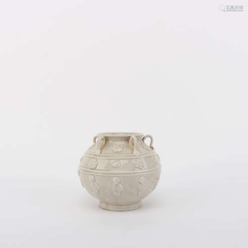 A Ding Kiln Porcelain Jar  