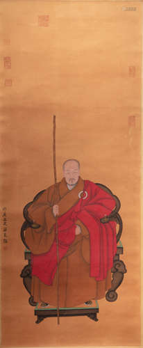 CHINESE CALLIGRAPHY AND PAINTING, YAN JIANLONG MARK