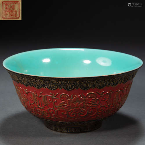 CHINESE  PORCELAIN ENAMEL BOWL