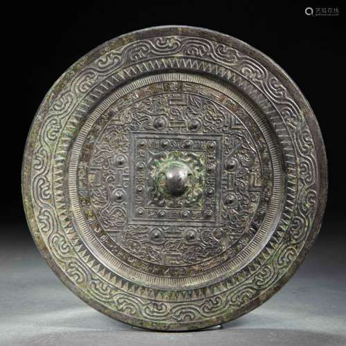 CHINESE BRONZE MIRROR