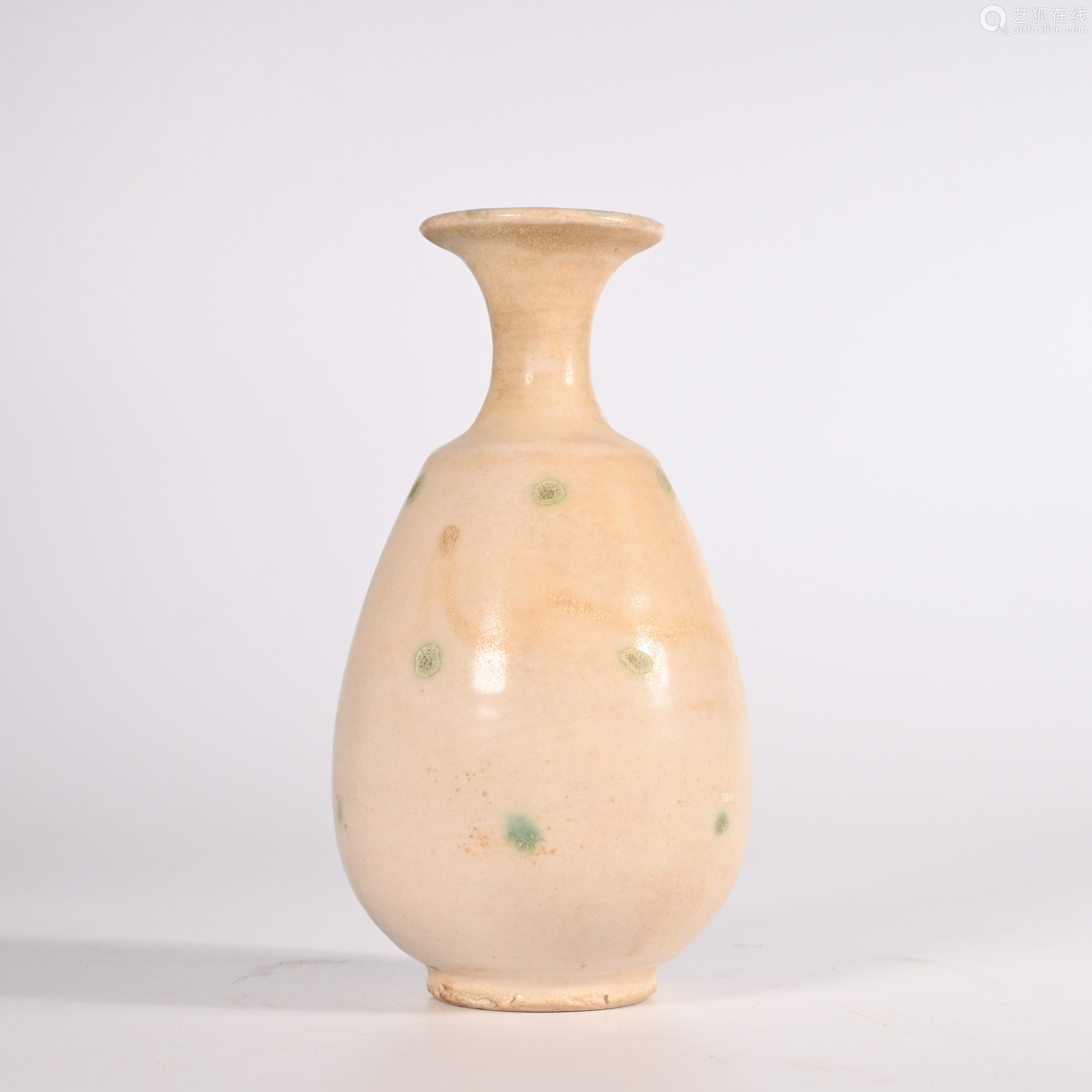 唐代点彩小梅瓶