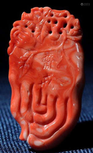 CORAL TABLET SHAPED WITH CHAYOTE